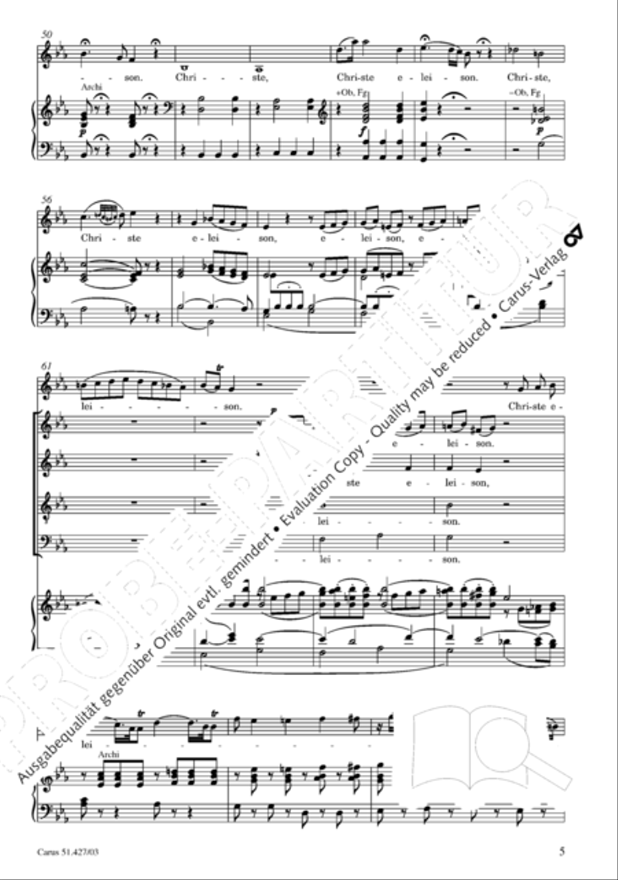 Mass in C Minor, K. 139/47a 