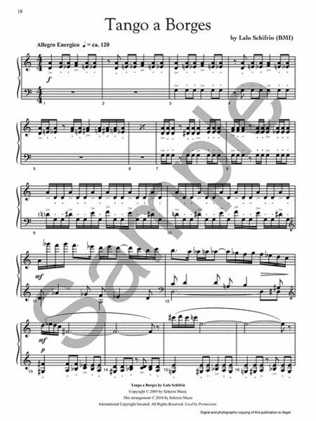 Piano Music of Lalo Schifrin