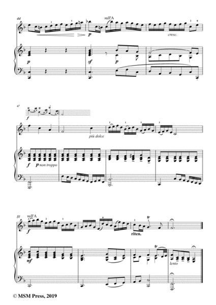Handel-Violin Sonata in F Major,for Violin and Piano image number null