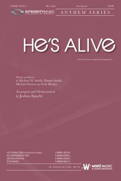 He's Alive - CD ChoralTrax