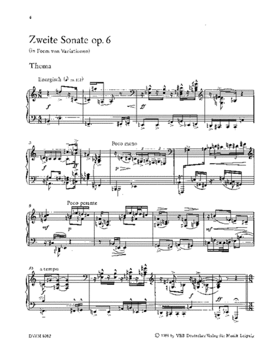 Sonata No. 2 Op. 6