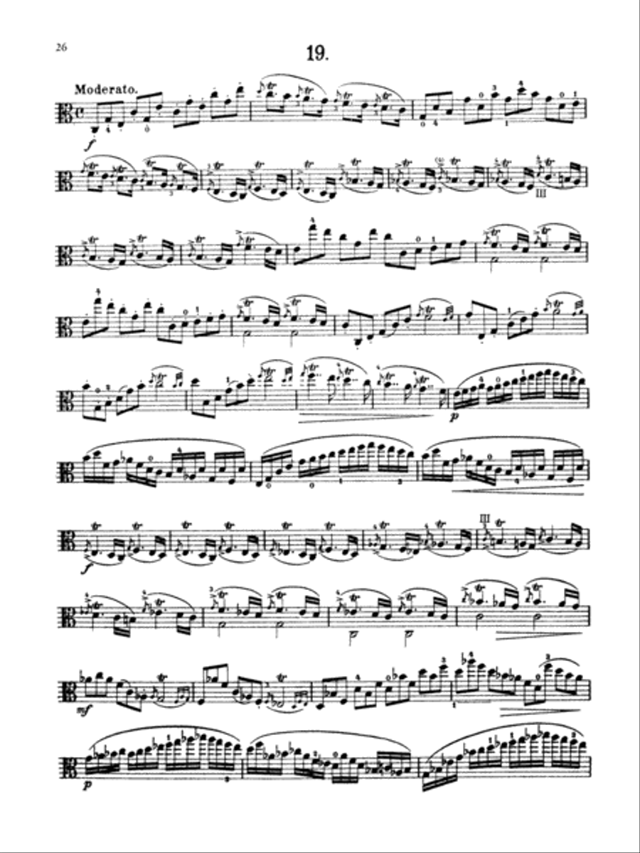 Kreutzer: Forty-two Studies Part scores gallery preview page 1