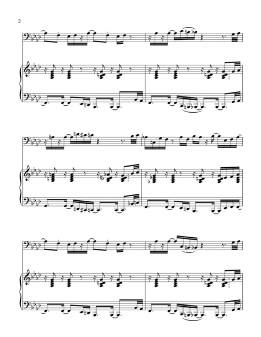Pick Up The Pieces Piano scores gallery preview page 3