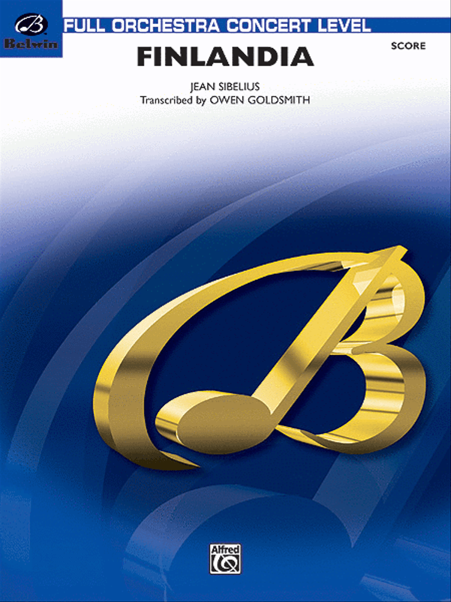 Finlandia Full Orchestra scores gallery preview page 1