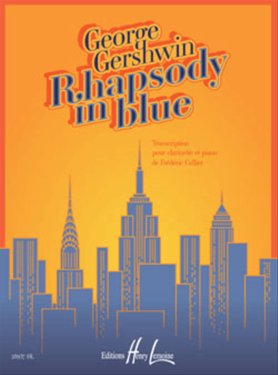 Rhapsody in blue Clarinet Solo scores gallery preview page 1
