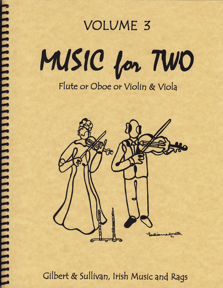 Music for Two, Volume 3 - Flute/Oboe/Violin and Viola