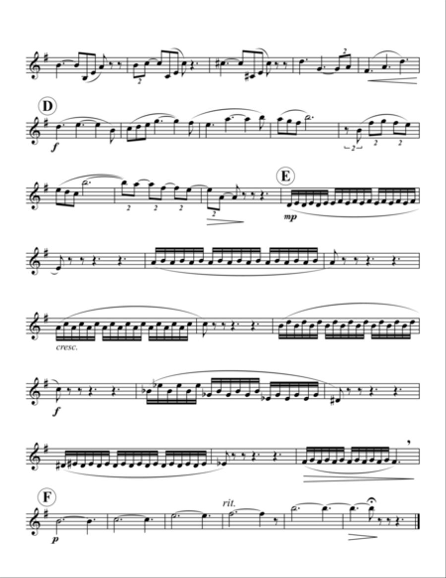 Nocturne Nocturne Brass Quintet scores gallery preview page 6