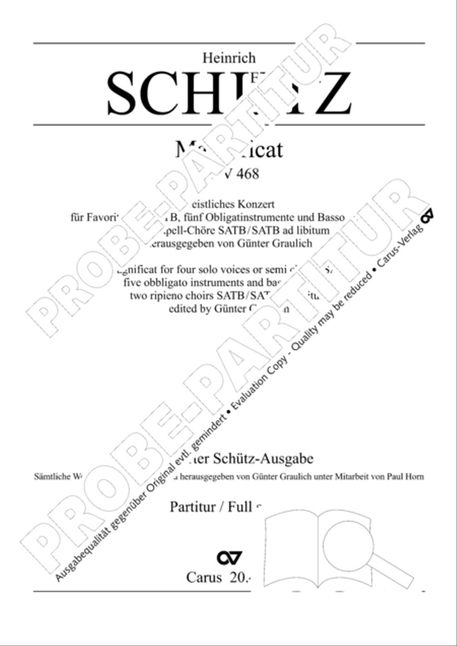 Uppsala-Magnificat 4-Part scores gallery preview page 2