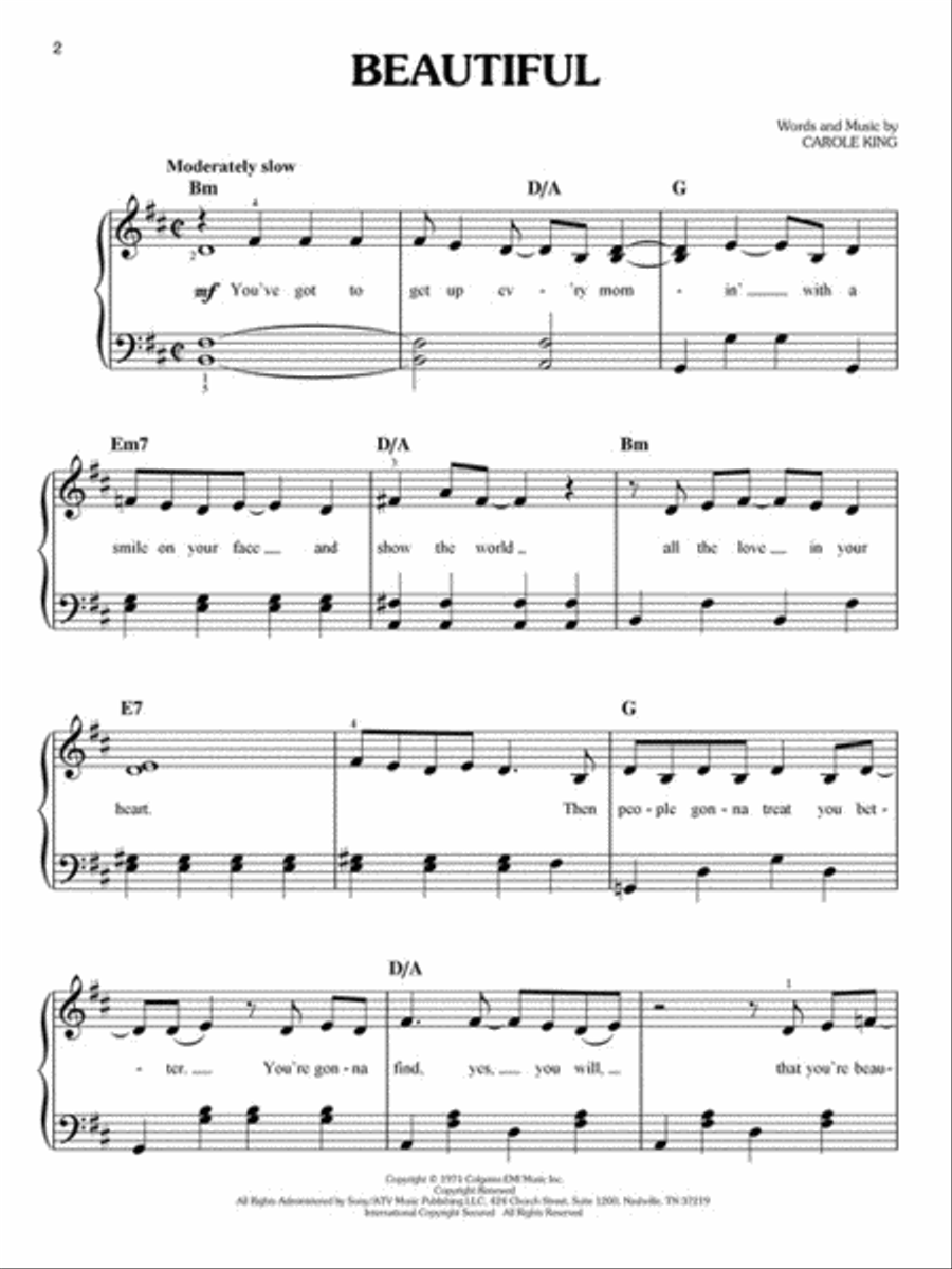 <br>Sheet music extract