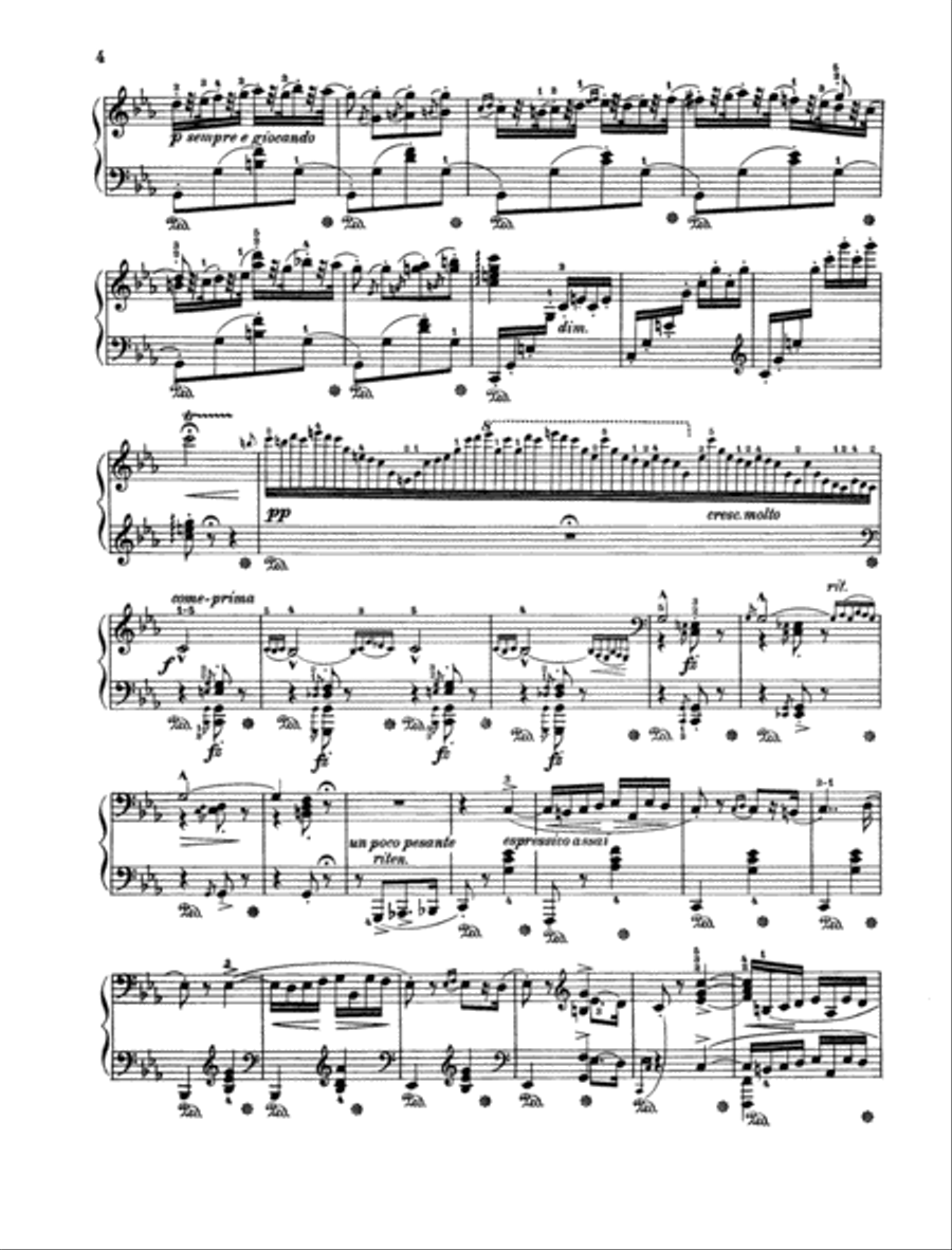 Hungarian Rhapsody No. 2 Piano Solo scores gallery preview page 3