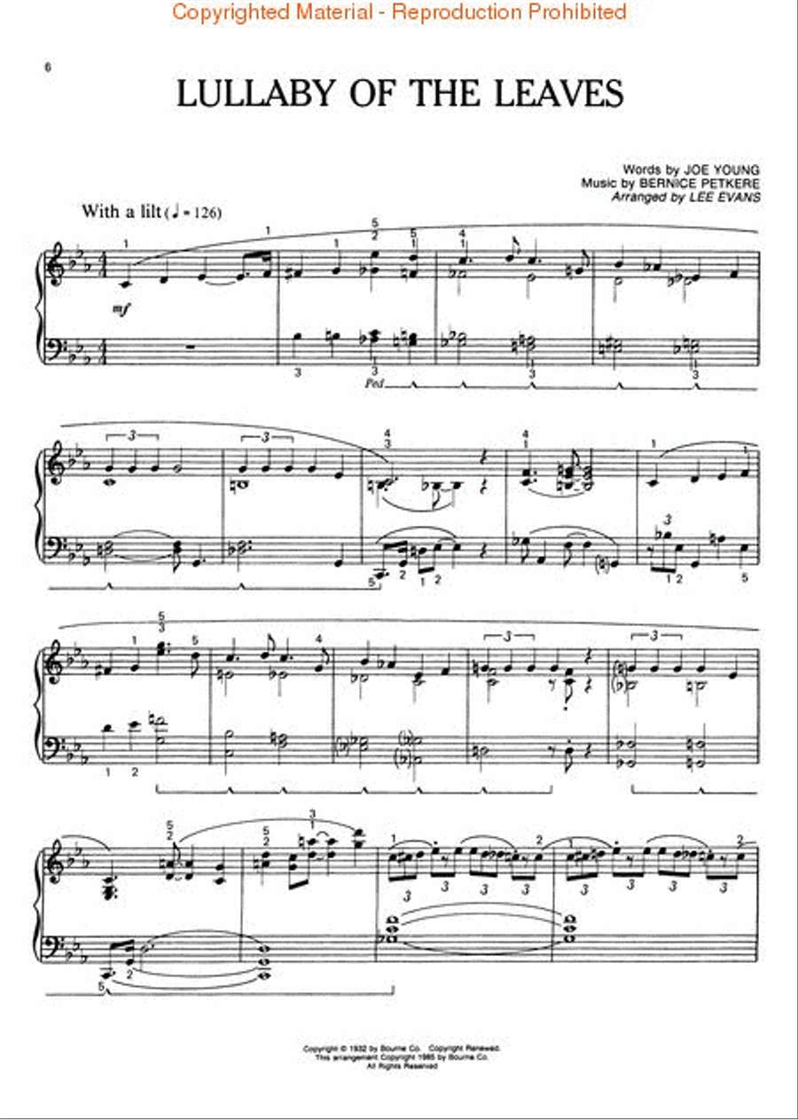 Easy Jazz Standards Easy Jazz Standards Piano Solo scores gallery preview page 3