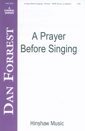Book cover for A Prayer Before Singing