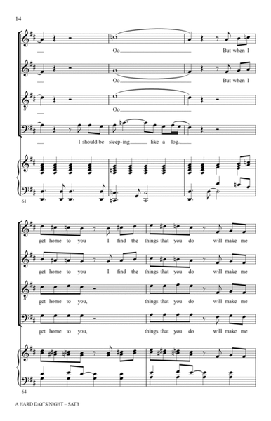 A Hard Day's Night (5 Beatles Songs) (arr. Philip Lawson)