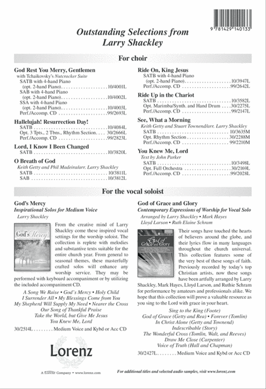 Because of Your Love 4-Part scores gallery preview page 13
