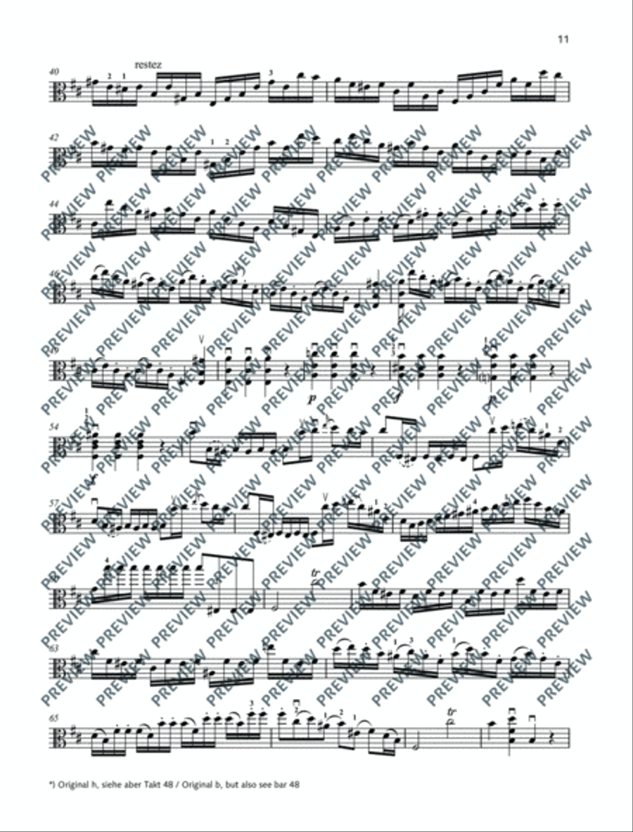 12 Studies Viola Solo scores gallery preview page 12