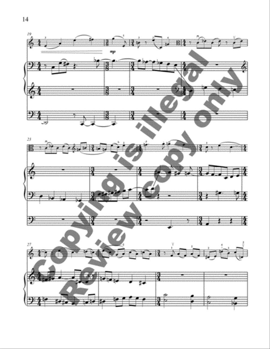 Sonata da Chiesa Sonata da Chiesa Viola scores gallery preview page 10