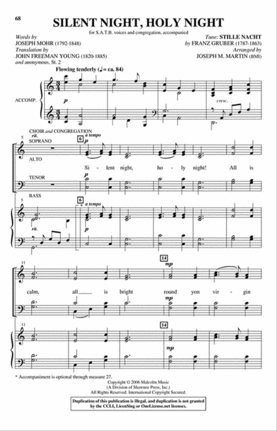 Carols for Choir and Congregation 4-Part scores gallery preview page 8