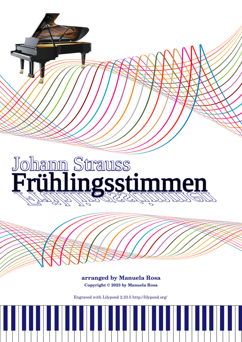 Frühlingsstimmenwalzer (Voices of Spring) on 7 pages