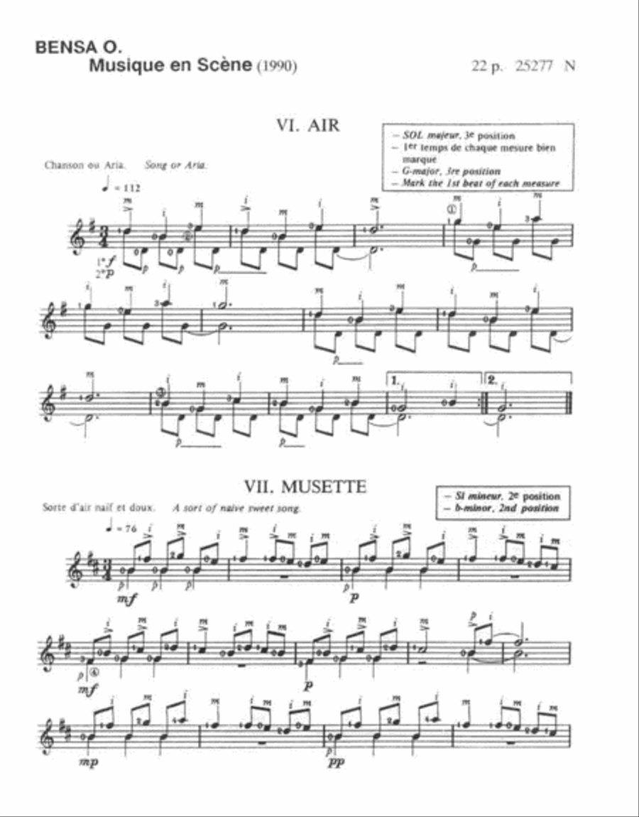 Musique En Scene Acoustic Guitar scores gallery preview page 2