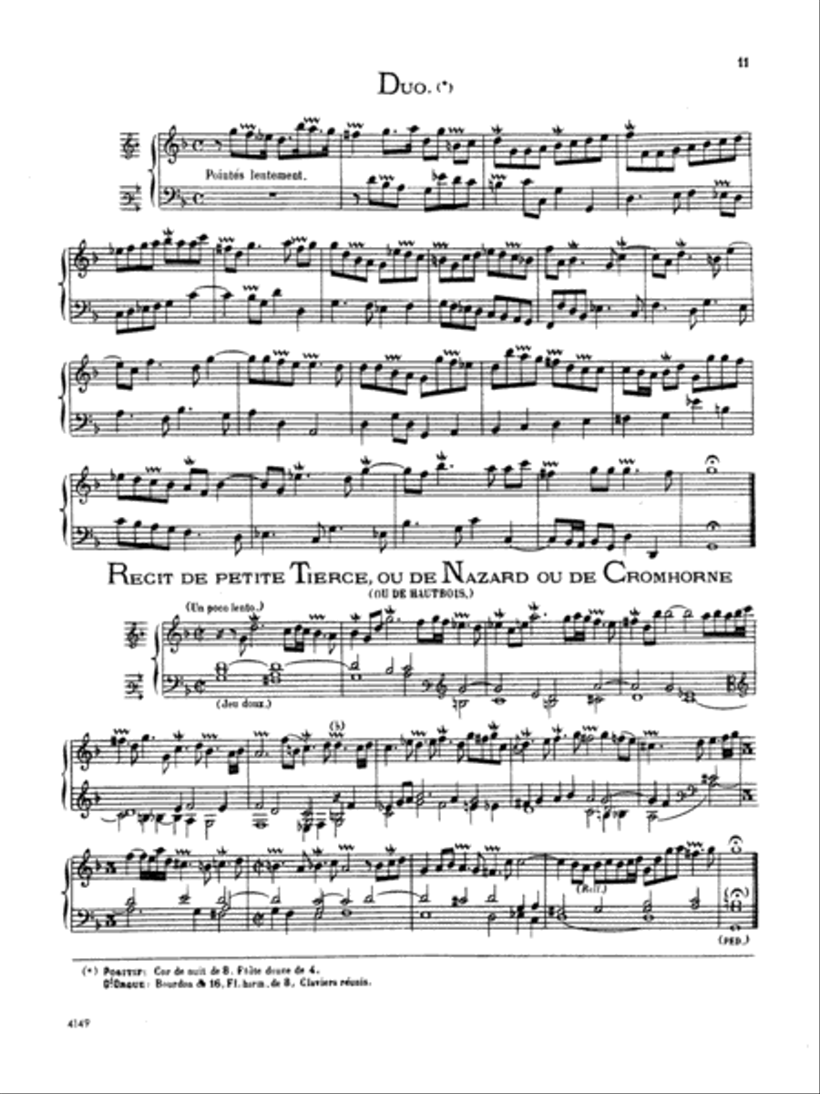 Boyvin: Organ Works, Volume I Organ scores gallery preview page 2