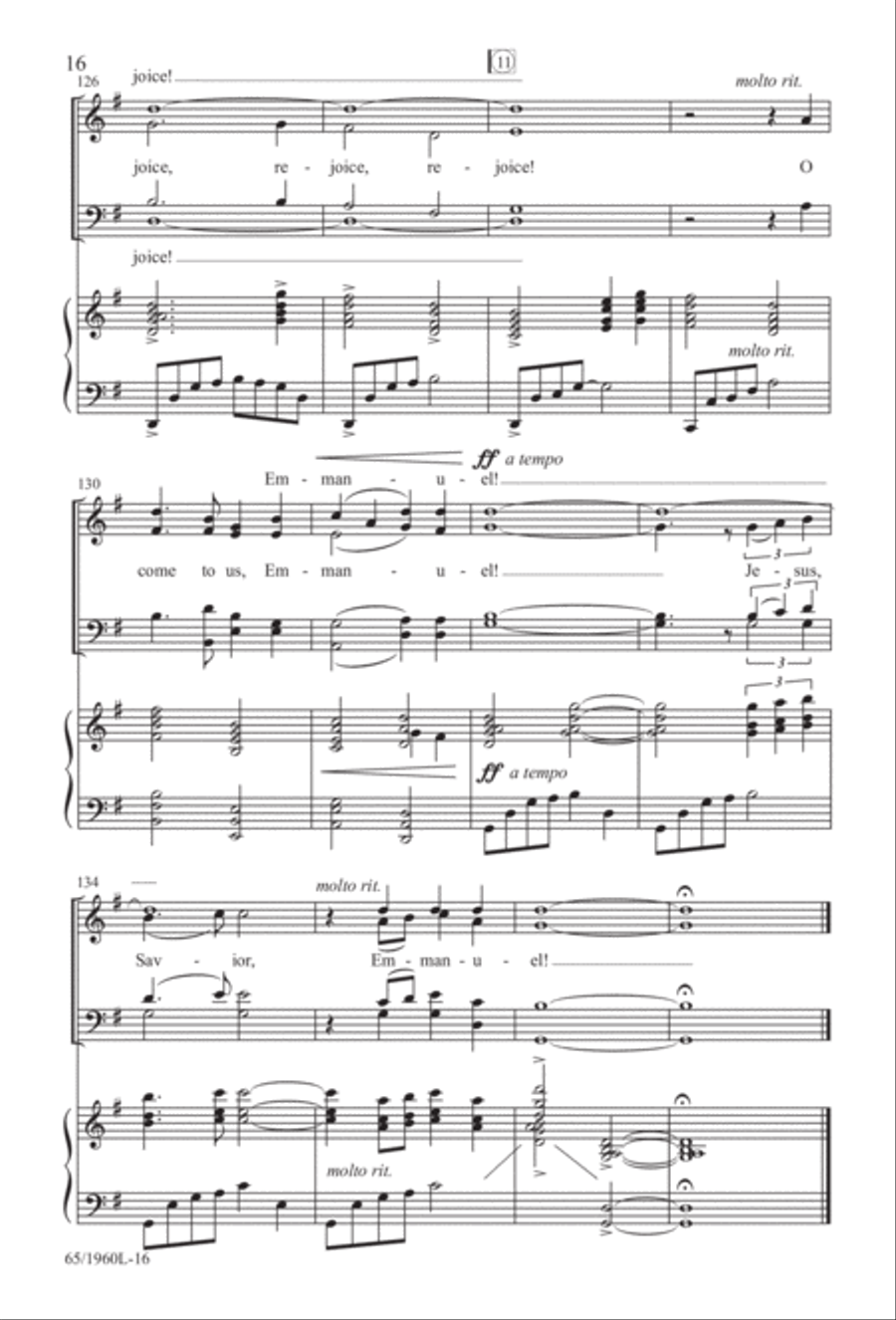 A New Birth...A New Beginning 4-Part scores gallery preview page 17