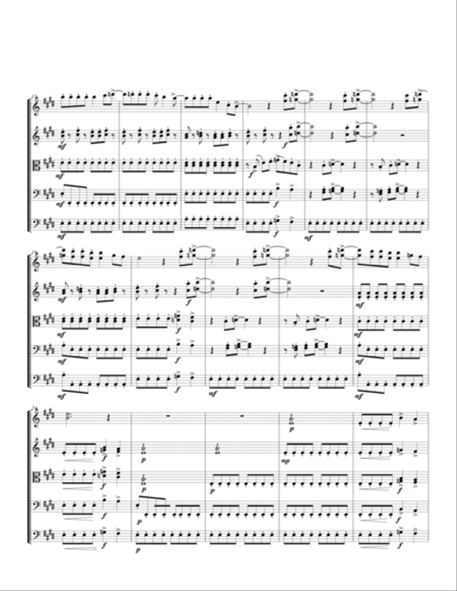 Get Back Get Back String Quintet scores gallery preview page 2