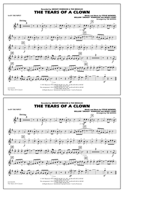 Book cover for The Tears Of A Clown - 1st Bb Trumpet