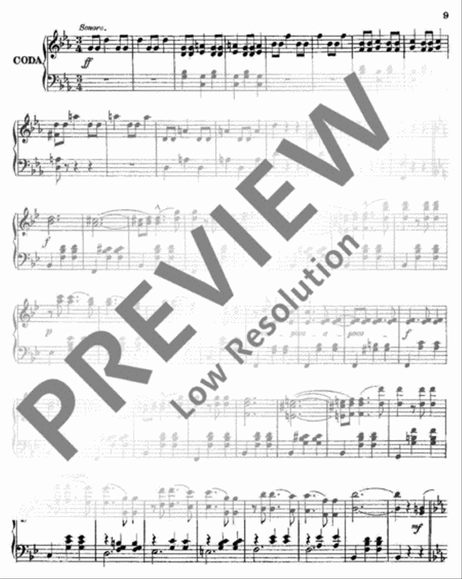 Vogelstimmen Piano Solo scores gallery preview page 10