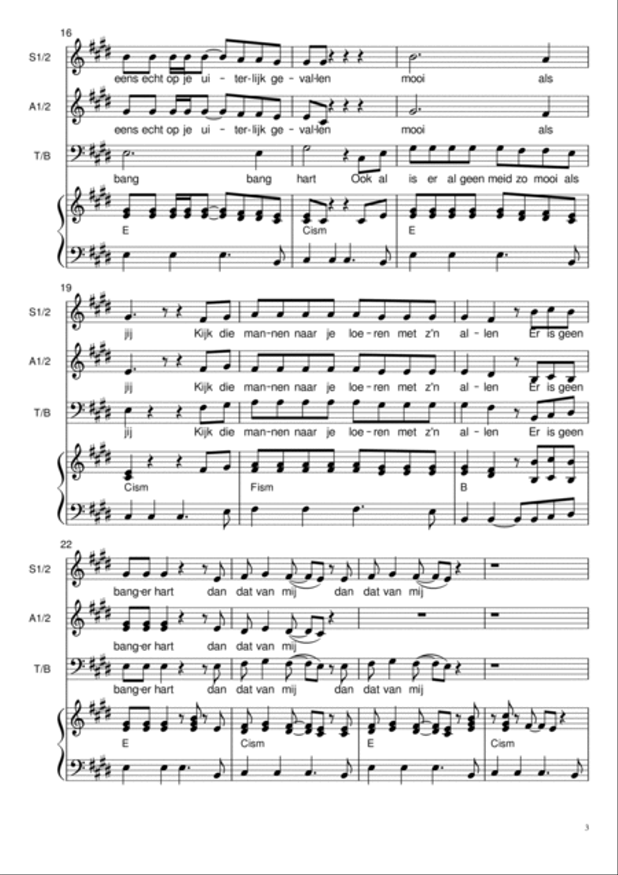 Banger Hart Choir scores gallery preview page 3