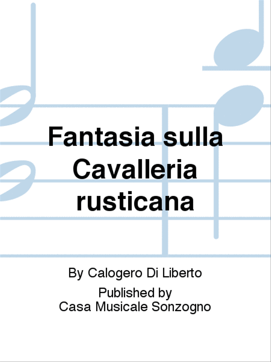 Fantasia sulla Cavalleria rusticana