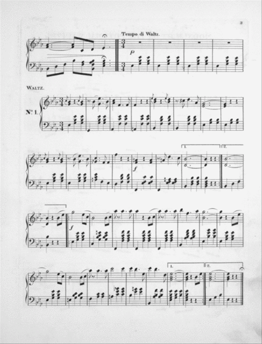 Moonlight on the Potomac. Waltzes Piano Solo scores gallery preview page 3