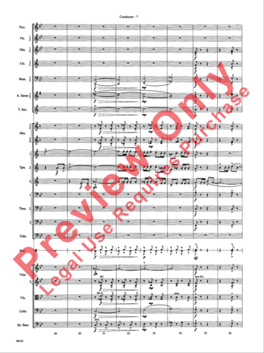 Bugler's Holiday Full Orchestra scores gallery preview page 10