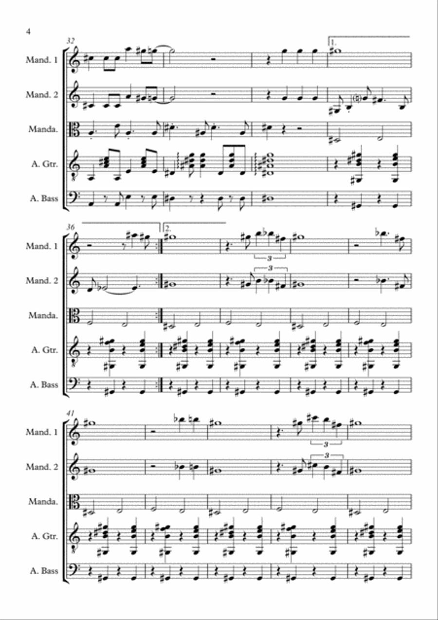 Goldfinger Small Ensemble scores gallery preview page 4