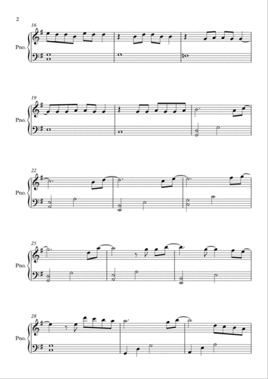 Firework Easy Piano scores gallery preview page 2
