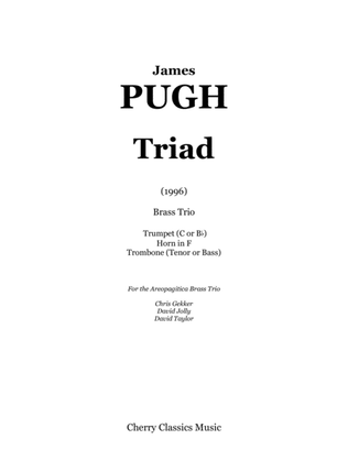 Triad for Brass Trio (1996)