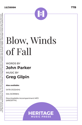 Book cover for Blow, Winds of Fall