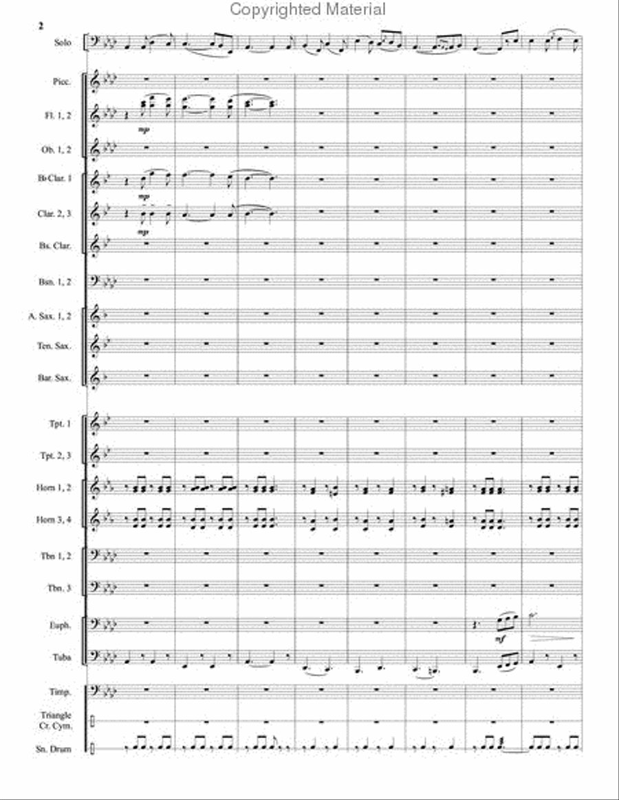 Carnival of Venice Carnival of Venice Tuba scores gallery preview page 3