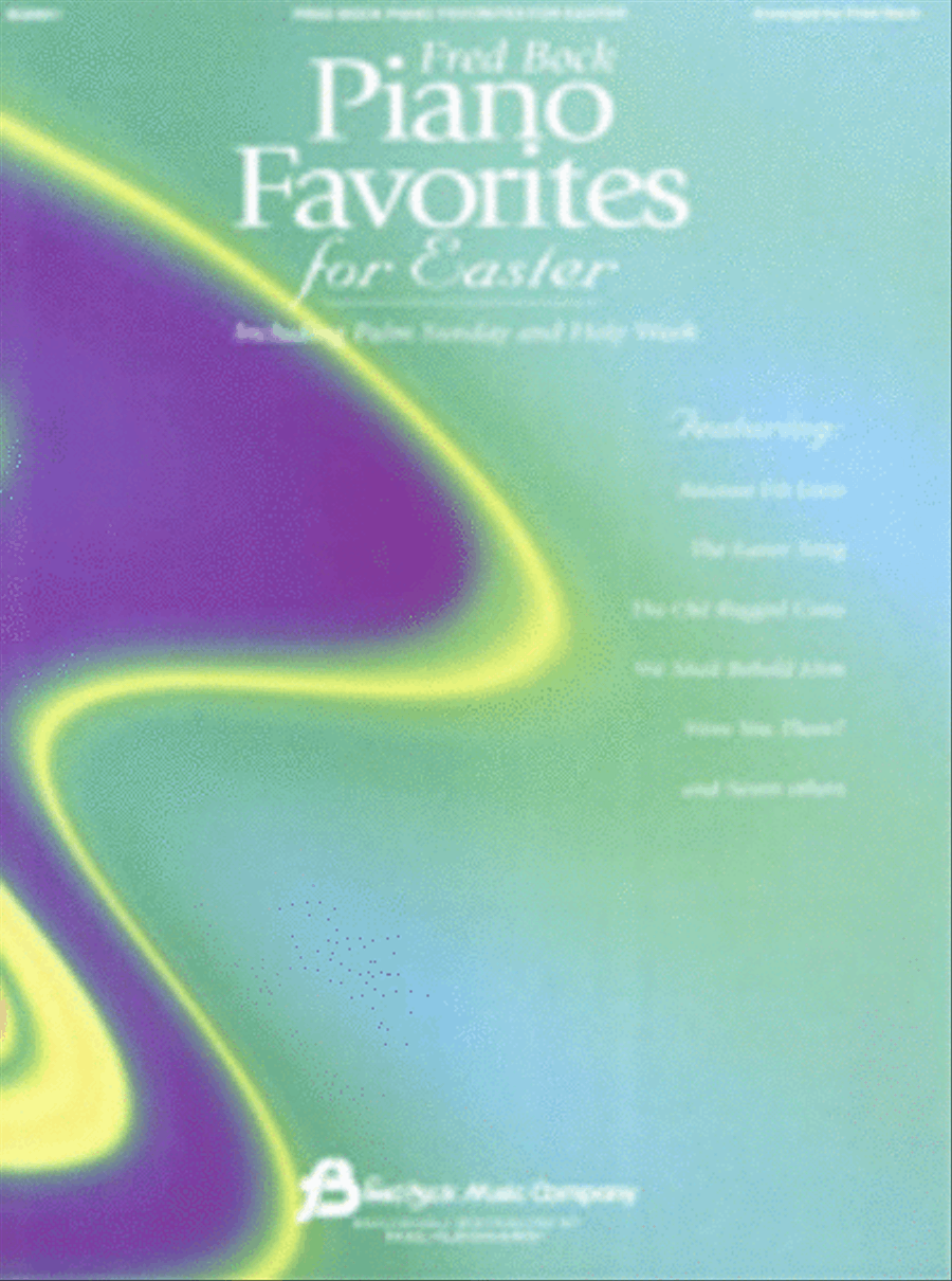 Fred Bock Piano Favorites for Easter Piano Solo scores gallery preview page 1