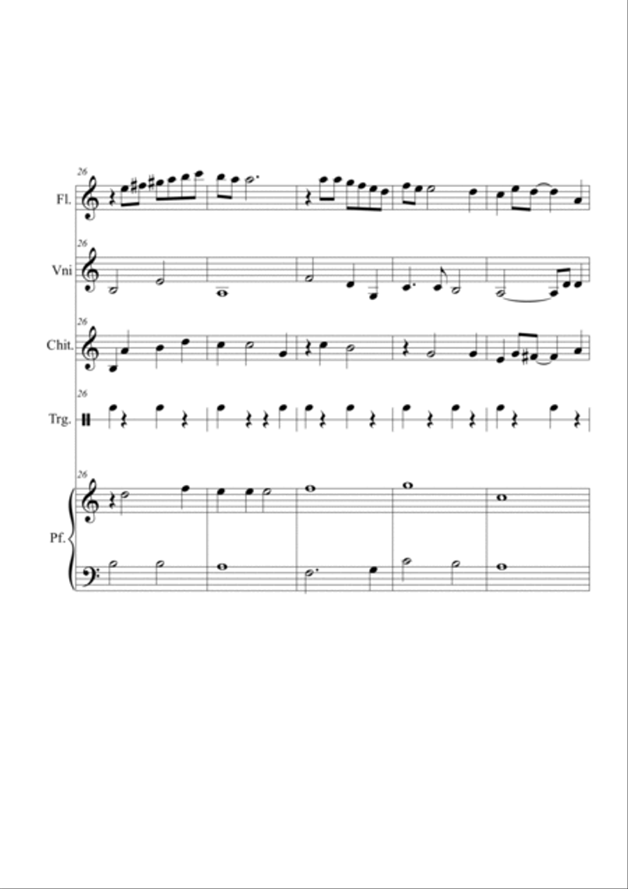 Yesterday Flute scores gallery preview page 6