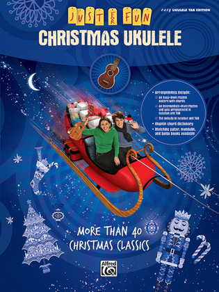 Book cover for Just for Fun -- Christmas Ukulele
