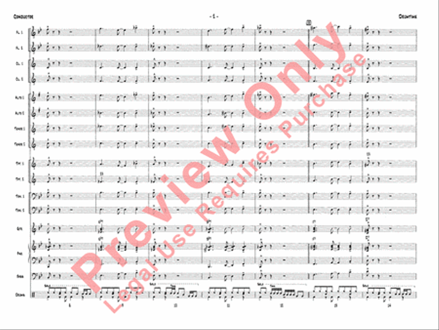 Drumtime Jazz Ensemble scores gallery preview page 5