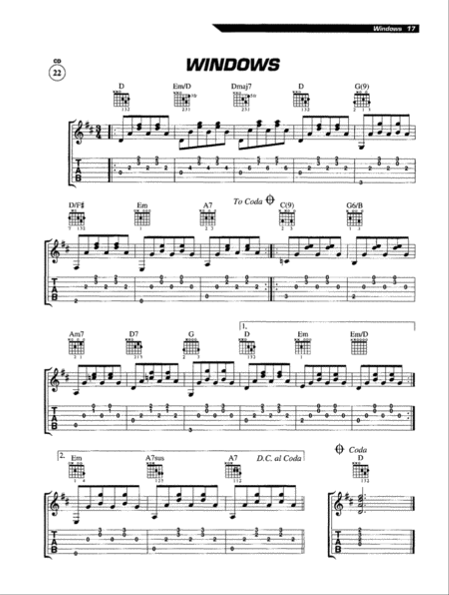 Beyond Basics Acoustic Guitar scores gallery preview page 5