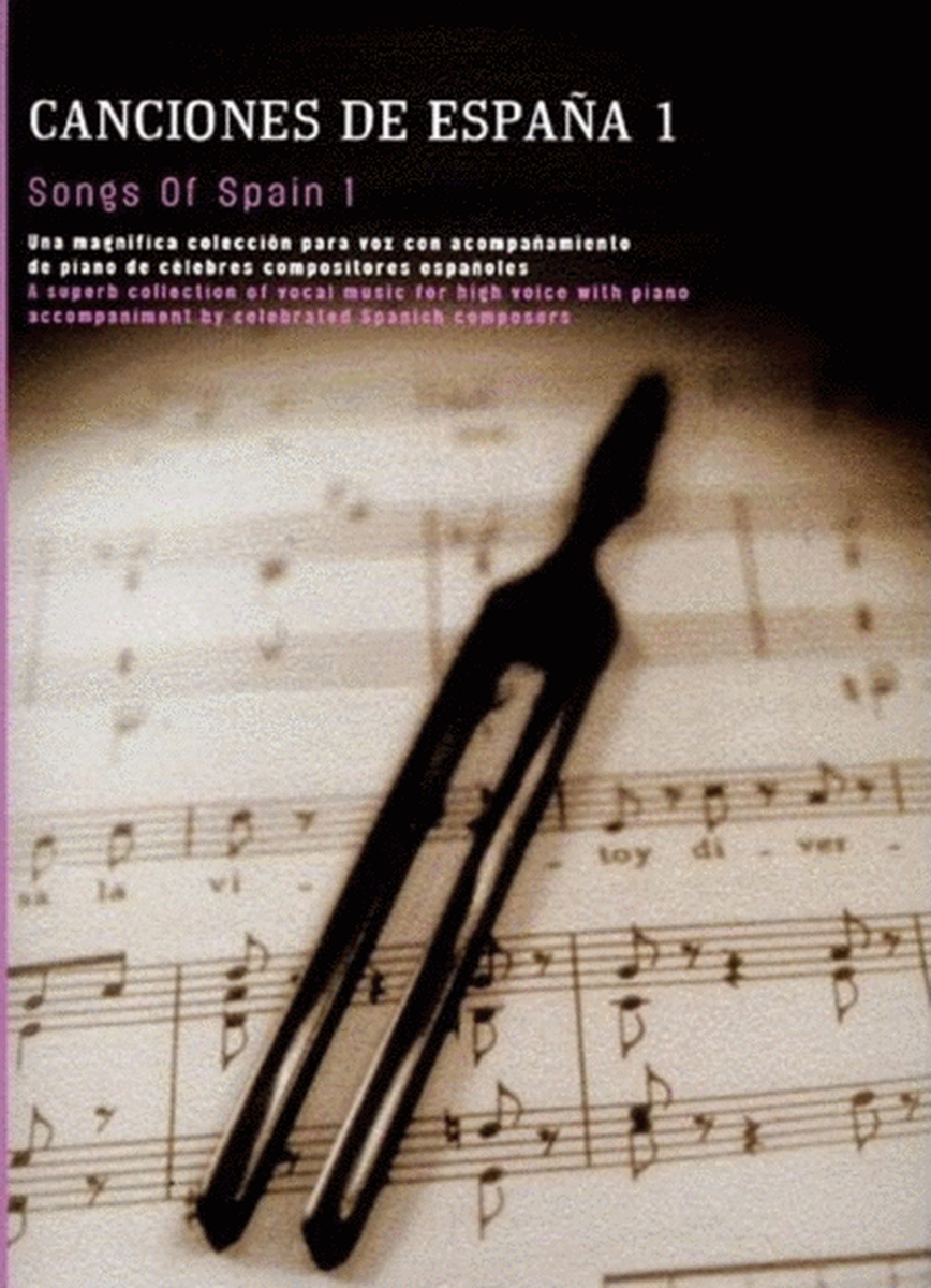 Songs Of Spain Bk1 High Vce/Pno