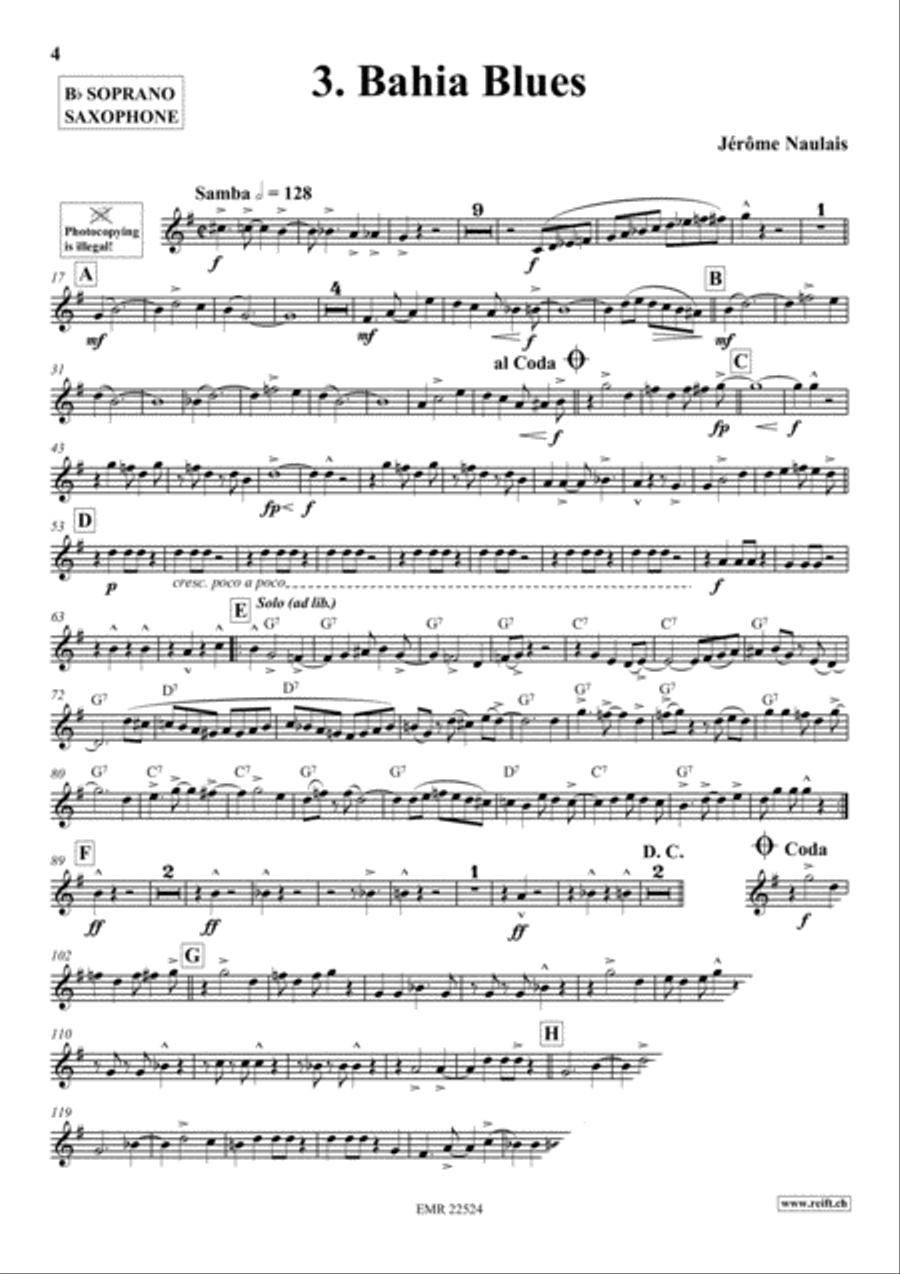 Play With Your Band Volume 1 Soprano Saxophone scores gallery preview page 5