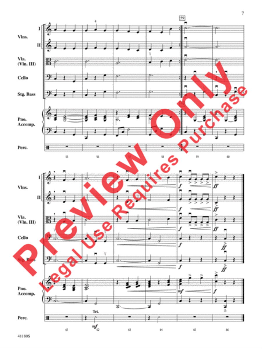 De Colores String Orchestra scores gallery preview page 8