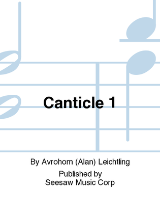 Book cover for Canticle 1