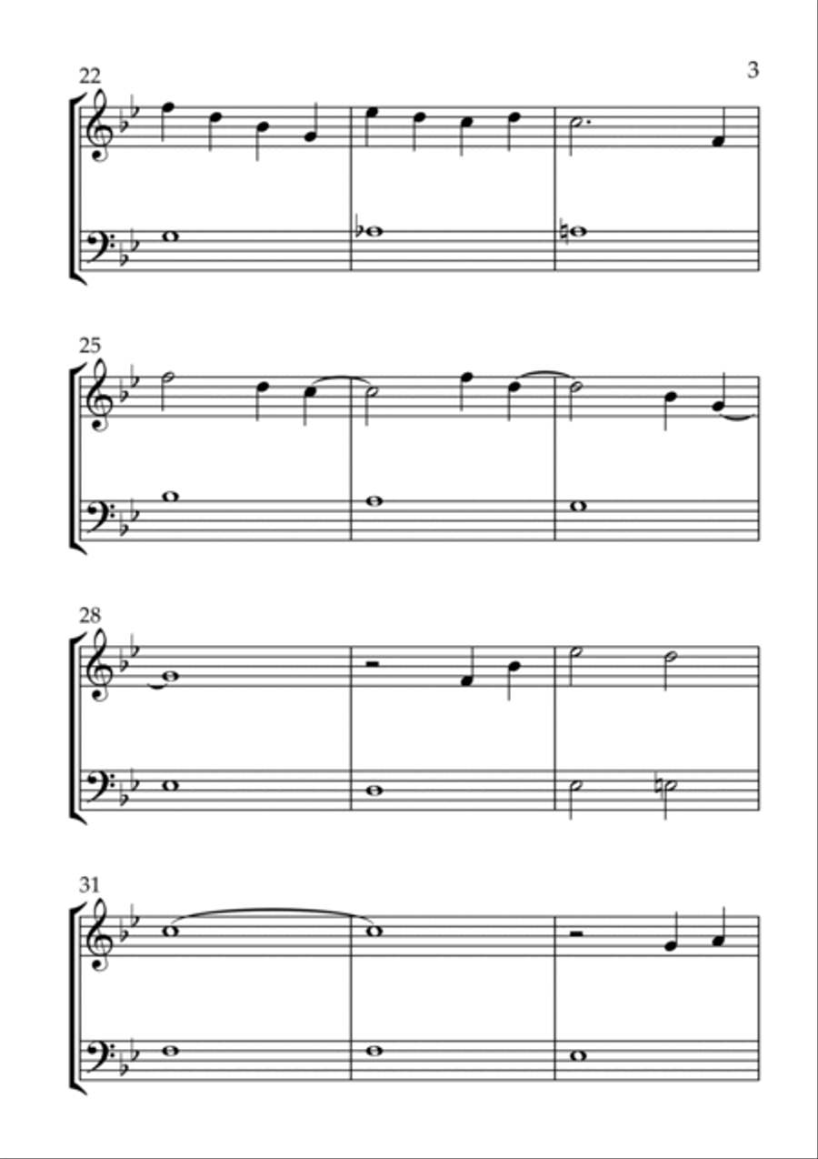 Can You Feel The Love Tonight Woodwind Duet scores gallery preview page 3