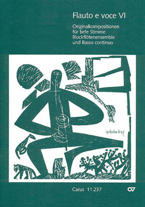 Book cover for Flauto e voce VI