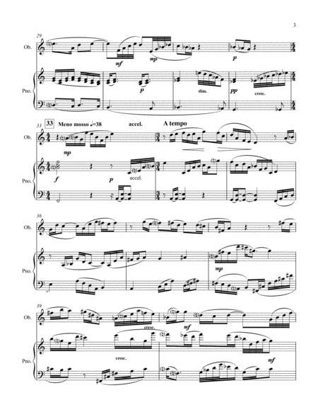 Prelude, Bacchanal and Reverie for Oboe and Piano image number null