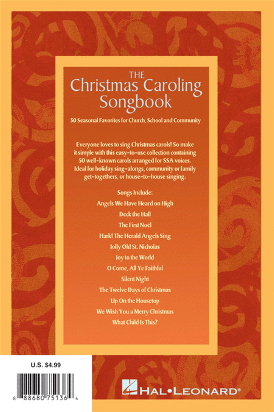 The Christmas Caroling Songbook SSA scores gallery preview page 6